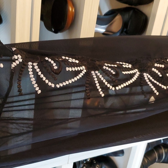 Black lace teddy - Picture 3 of 7